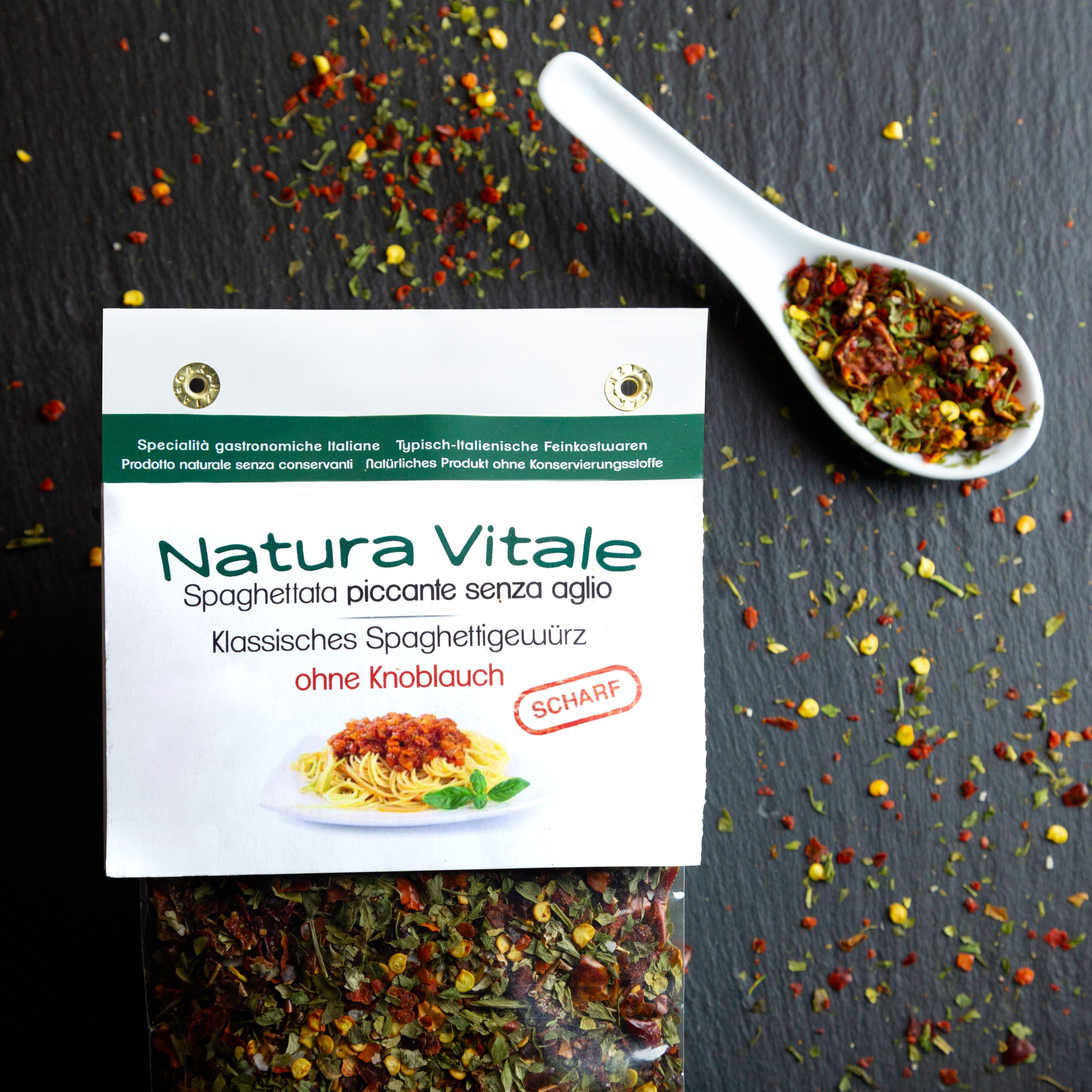 Spaghettata piccante senza aglio (80gr)