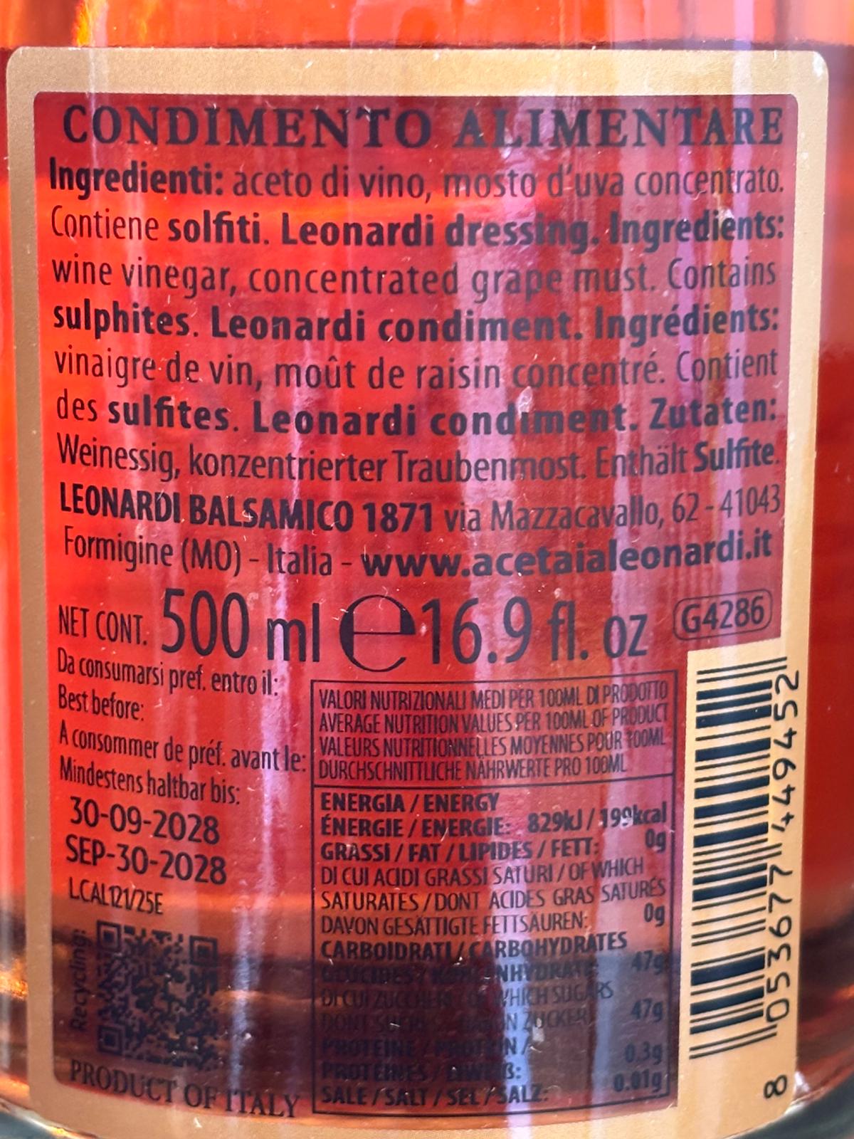 "ALBA ROSA" Condimento balsamico rosè - immagine 2